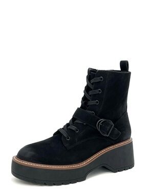 New Blondo Grayce Waterproof Ankle Boots Size 11 Platform Nubuck Leather